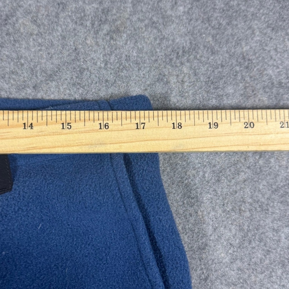 The North Face Fleece Pants Mens Medium Blue Polartec Circular Design Cargo Belt - Picture 10 of 13